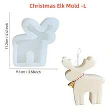 Molde de Vela de Silicone 3D do Papai Noel, Molde de Silicone do Papai Noel Deitado no Sofá Dormindo, Artesanato de Gesso, Presente de Natal DIY, Molde de Argila, Molde de Concreto, Suprimentos de Decoração para Casa