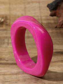 1 件女士多巴胺树脂手链，优雅独特的手链配饰 - 手鐲 - 查看 11