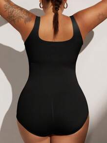 1 pièce Gaine de maintien pour la taille pour femmes, shapewear sans couture et grande taille pour le contrôle du ventre