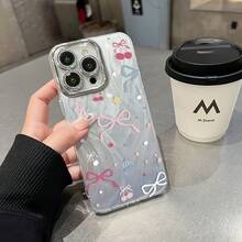 Funda para teléfono (1 unidad). Compatible con toda la serie 16/15/14/13/12/11 (13/14 Pro/15 Plus/16 Pro), esta nueva funda para teléfono con degradado de colores y tecnología IMD Laser incluye protector de lente y un diseño híbrido clásico resistente a los golpes. - Colores mixtos 1 - Ver 3