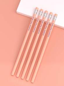 6/12/30/60/120/240 Pcs Customized Engraved Name & Logo Pencils | Pastel Color HB Wooden Pencils With Erasers | Personalized Student Birthday, Christmas, Wedding, Bridal Shower Gifts | Bulk Classroom, Office, Art Supplies (Back To School/Valentine's Day/Corporate Gifts) School Supplies (Textbook Marking/Homework Writing/Exam Filling) | Teacher's Day Gifts + Nurse Medical Records + Wedding Guest Favors | Student Exclusive