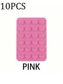 3/4 件硅胶手机粘性手柄,防滑硅胶粘性手机支架粘性手机壳支架免提手机配件支架用于自拍和视频,1/2/5/10/50/100 件,多功能手机配件,适合所有型号 - 彩色 - 查看 19