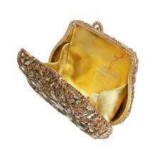 Crystal Evening Bag Clutch Diamond Women Wedding Party Purse Bridal Dinner Clutches Female Handbags Bag - 金色 - 查看 4