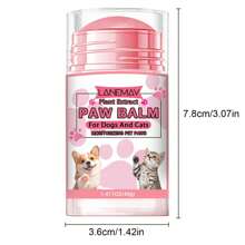 2 pièces de crème de protection pour les coussinets des pattes de chien et de chat, protecteur de coussinets léchable, convient aux chiens et aux chats, hydratant pour les coussinets des pattes, le nez et les coudes, protection hivernale, répare les gerçures, crème léchable pour animaux de compagnie.