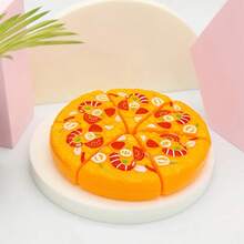 25 件豪华厨房玩具套装 - 逼真的水果、蔬菜和披萨玩具 - 有趣的角色扮演道具 - 完美的节日创意礼物