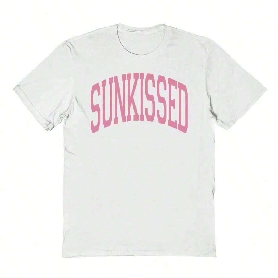 Social Collective Sunkissed Arch Graphic Cotton Short-Sleeve T-Shirt.Summer - 白色 - 查看 1