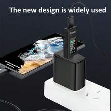 KWS-1902L Type-C Tester, 0.96 Inch Color Screen, Real-Time Voltage/Current/Power Monitoring, 3C Accessory, QC Testing Tool, Suitable For Smartphone/Laptop/Power Bank, With Adapter - Multicolor - View 8