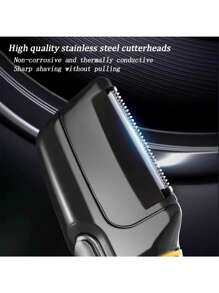 专业体毛修剪器，电池式男士腹股沟及身体毛发修剪器，电动剃须刀，男士修容剪刀，女士比基尼修剪器——送给爱人的最佳礼物