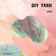 50克/条DIY纱线-用于帽子、包包、毛衣 - 彩色 - 查看 5