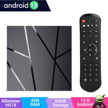 XGODY 2025 Android 13.0 Smart TV Box 5G WIFI 6K HD 128GB 4GB Media Player Quad Core UK