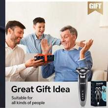 Three-Blade Multi-Function Shaving Knife Body Wash TYPE-C Charging