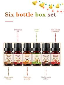 9 Arten von Lebensmittel-Duftstoffen ätherische Öle - wasserlöslich/10ml, geeignet für Luftbefeuchter, Diffusor-Steine, Aroma-Diffuser, Auto-Diffuser, DIY-Kerzenmachen, Lufterfrischer usw. Kann als Geschenk zu Feiertagen wie Valentinstag, Abschluss, Geburtstag verwendet werden (Der Duft kann beim ersten Öffnen stark sein, was normal ist. Kann in einem belüfteten Bereich platziert oder mit Wasser verdünnt werden, um den Duft nach Belieben anzupassen)