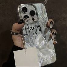 Funda para teléfono (1 unidad) Funda para teléfono con diseño estampado, protección integral anticaídas y antigolpes, accesorios modernos compatibles con las series 11, 12, 13, 14, 15, 16 Pro y Pro Plus. Diseño moderno y elegante. - Colores mixtos 1 - Ver 5