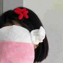 1 件愤怒发夹，创意新奇鸭嘴发夹，针织头饰侧边夹，送给女朋友的生日礼物 - 彩色 - 查看 4