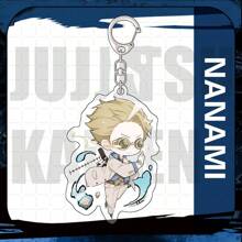 Jujutsu Kaisen 1 pezzo ciondolo portachiavi, charm per telefono, portachiavi per auto, decorazione per zaino, accessorio per borsa, regalo festivo, con personaggi anime in kimono di Gojo, Yuji, Geto, Megumi, Toge, Sukuna in acrilico