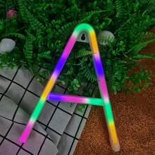 1 pezzo Luce a LED a forma di lettera "Bar", lampada alfabeto a luce bianca calda, combinazione di parole DIY BAR adatta per bar, taverna, festa, compleanno, campeggio, zona pranzo, corridoio, dormitorio, camera da letto, spuntino notturno, ristorante e scene di festa, decorazione per San Valentino, Festa della Mamma, Ognissanti, Natale e altre vacanze - funzionamento a batteria (batterie non incluse)