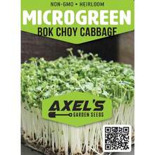 Seeds RareGift 500Pcs Bok Choy Cabbage MICROGREEN Seeds Non-GMO Heirloom Seeds For Sprouting - 4 Ounces - View 2