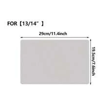 Ultra-Fine Fiber Screen Cleaning Cloth Compatible With MacBook 13/15/16 Inch Air/Pro Laptops, Dust Protection & Keyboard Palm Rest Mat