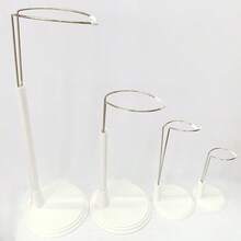 1 件 2025 新款塑料娃娃支架底座适用于泰迪熊玩具 15/20/25/35/45 厘米，生日礼物，圣诞礼物，节日礼物，完美礼物 - 彩色 - 查看 6