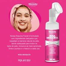 Dermachem Rosehip Skincare Kit+Rosehip Serum+R. Mosqueta Rhenuks Micellar Mousse-5 Items - Hồng - Xem 9