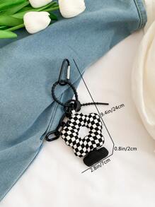 时尚字母印花链条肩带单肩包，百搭简约女士翻盖斜挎包