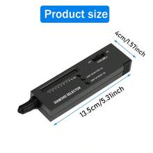 Tester diamanti portatile ad alta precisione - Rilevatore di autenticità gioielli elettronico per diamanti, giada, rubini - Funzionamento a batterie (batterie non incluse) con display LCD e indicatori multicolore
