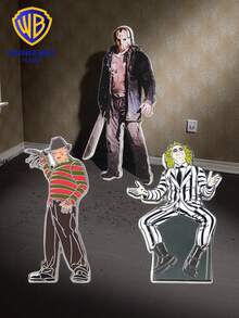 Warner Bros 官方授权恐怖电影珐琅别针套装 1/3 件 Beetlejuice Freddy Jason 胸针锌合金翻领别针适用于夹克背包衣服 DIY 装饰时尚配饰完美的日常穿着必备生日特殊场合的绝佳礼物选择高品质工艺与鲜艳的色彩和复杂的细节为您的服装增添一丝怪异的乐趣非常适合电影爱好者收藏家和经典恐怖喜剧电影的粉丝 - 彩色 - 查看 11