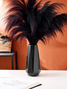 1 个塑料花瓶，牢不可破的花瓶创意家居装饰适用于婚礼派对节日、装饰品、礼品、家居装饰、万圣节装饰、装饰品、厨房装饰 - 黑色 - 查看 9