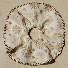 1个超大复古发圈，适合海滩度假，高端大气，百搭时尚发饰，发绳，发圈，发圈，洗脸，马尾辫发饰，弹力发带 - 彩色 - 查看 9