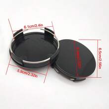 Universal Car Wheel Centre Hub Cover Center Alloy Rims Cap Black - one-size - View 2