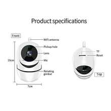 1pc/2pcs 1080P WiFi Security Camera, Full-Color Night Vision, Spotlight & Siren, Two-Way Audio, Pan/Tilt/Zoom, Compatible With Alexa, WiFi-Enabled, Motion AI Tracking, Suitable For Teens, Elderly And Pets, Indoor & Outdoor Home Security Surveillance System