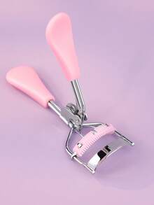 1个带内置梳子的睫毛夹，假睫毛辅助器，专业睫毛夹，强力定型，打造清晰轮廓，美化眼部，打造浓密睫毛，附赠额外橡胶垫，适合日常妆容的睫毛修饰工具 - 彩色 - 查看 24