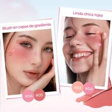 Sace Lady Rubor Líquido Serum Waterproof Maquillaje Multifun 02+Acne Patch - 02 - Ver 7