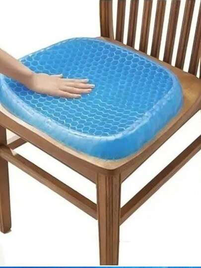 Cojin relajante de gel panal anti estres para sala o auto