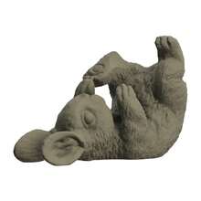 ORIZZONTE Decorative Rabbit Bottle Holder In Funny Style - Wine Holder, Ironic Design For Kitchen, Table, Bar Or Original Gift For Wine Lovers, 27 * 11.9 * 16.3 Cm, 100% Made In Italy - Clay - View 5