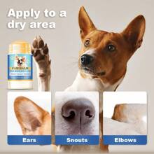 2 pièces de crème pour les soins des pattes de chien, spécialement conçue pour les pattes sèches et gercées - une crème hydratante à lécher et une cire de patte biologique contenant de l'aloe vera et de la vitamine E - offre une protection contre les surfaces à haute température et la neige hivernale - pour les nez - convient à toutes les races de chiens.