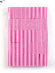 100pcs Mini Colorful Nail File Block, Ideal For Manicure And Pedicure, Random Colors. - Nhiều màu - Xem 8