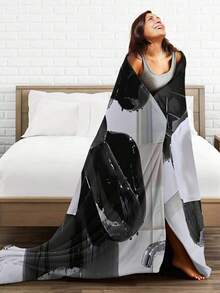 Kawss Kawaii Kaw Anime Flannel Blanket For Girls Boys, Anime Gift Cover Blanket, Cozy Plush Flannel Fleece Printed Blanket, Lightweight Plush For Bed Decoration 50x40inch