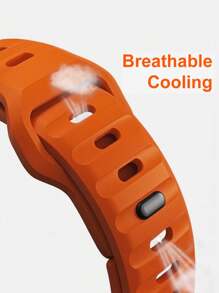 1 Peça Pulseira Compatível com Apple Watch Ultra 2 49mm 41mm 45mm 42mm 46mm 38mm 49mm 40mm 44mm, Pulseira de Silicone FKM Macia para Homens e Mulheres, Fivela Quadrada Esportiva, Compatível com Séries 11 10 9 8 7 SE 6 5 4 3