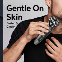 Three-Blade Multi-Function Shaving Knife Body Wash TYPE-C Charging