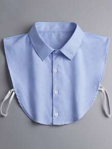 1pc Men's Multi-Color Cotton Detachable Pointed Collar - Handmade Fake Collar - View 12