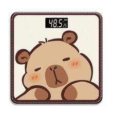 Báscula de capibara a batería, diseño de dibujos animados lindo, adecuada para uso familiar. - Multicolor - Ver 1