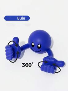 1 buc/2 buc nou 360 grade design original desen animat creativ față zâmbitoare degetul mare, suport de telefon mobil pentru birou, suport portabil de tip deget, cadouri unice pentru birou și uz casnic, cadouri de Crăciun pentru vizionarea de filme, potrivit pentru bărbați și adulți