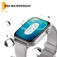 PEJE Women's Smart Watch, 1.83" Outdoor Digital Fitness Tracker, Multifunctional For Workout & Daily Wear, Compatible With IOS & Android, 230mAh Battery, Supports Wireless Calling & Notifications, Remote Camera/Music Control, 100+ Sports Modes, Great Gift - Black - View 6