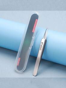 1/2/3 件 5 号超细黑头去除镊子，美容院面部护理工具、包、收纳包、收纳袋