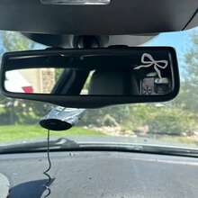 2件/套蝴蝶结汽车后视镜贴纸，带蝴蝶结，适用于汽车窗贴，精美车贴，适用于汽车，电脑，自行车，适合镜子上的可爱蝴蝶结贴，汽车装饰配件 - 均碼 - 查看 5