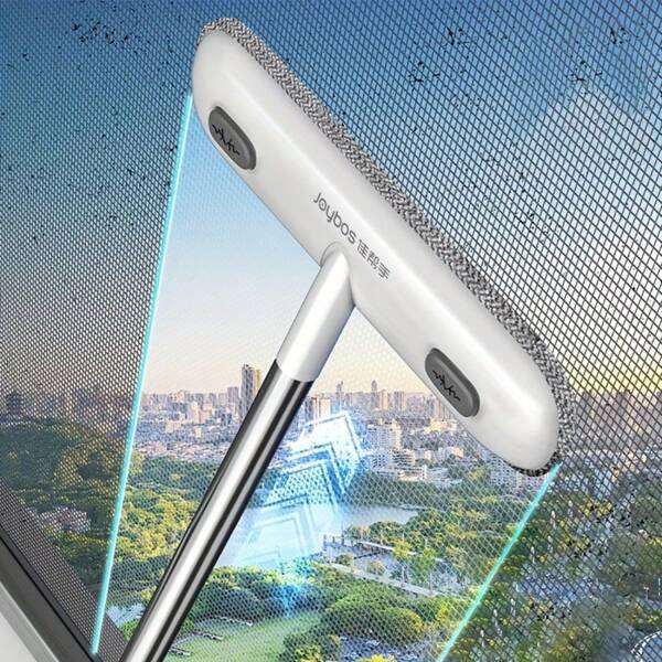 1pc 83cm/32.7in Multi-Function Window Cleaner Brush, Suitable For Mosquito Net, Mesh Screen, Transparent Home Cleaning Tool