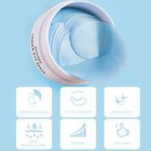 60 片装 XIOIMY 胶原蛋白和视黄醇眼膜，深层保湿、紧致和亮白，适合所有肤质，低过敏性