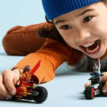 LEGO 乐高幻影忍者系列71838凯的摩托车极速追逐积木玩具儿童礼物