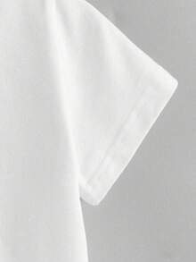 Women's Loose Black Printed T-Shirt - Short Sleeves, Loose Fit, Machine Washable, Japanese Text, Panda Pattern Design